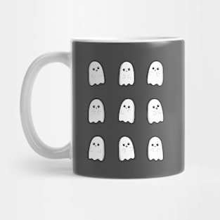 Cute Kawaii Ghosts Halloween Mug